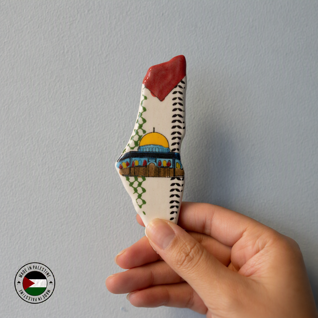 Aimants de réfrigérateur palestiniens