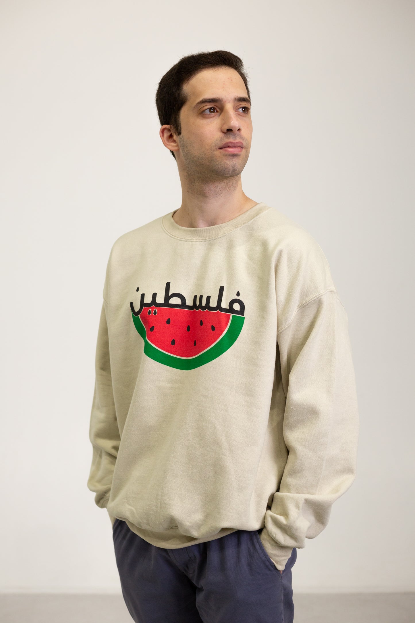 Palestine Watermelon Crewneck