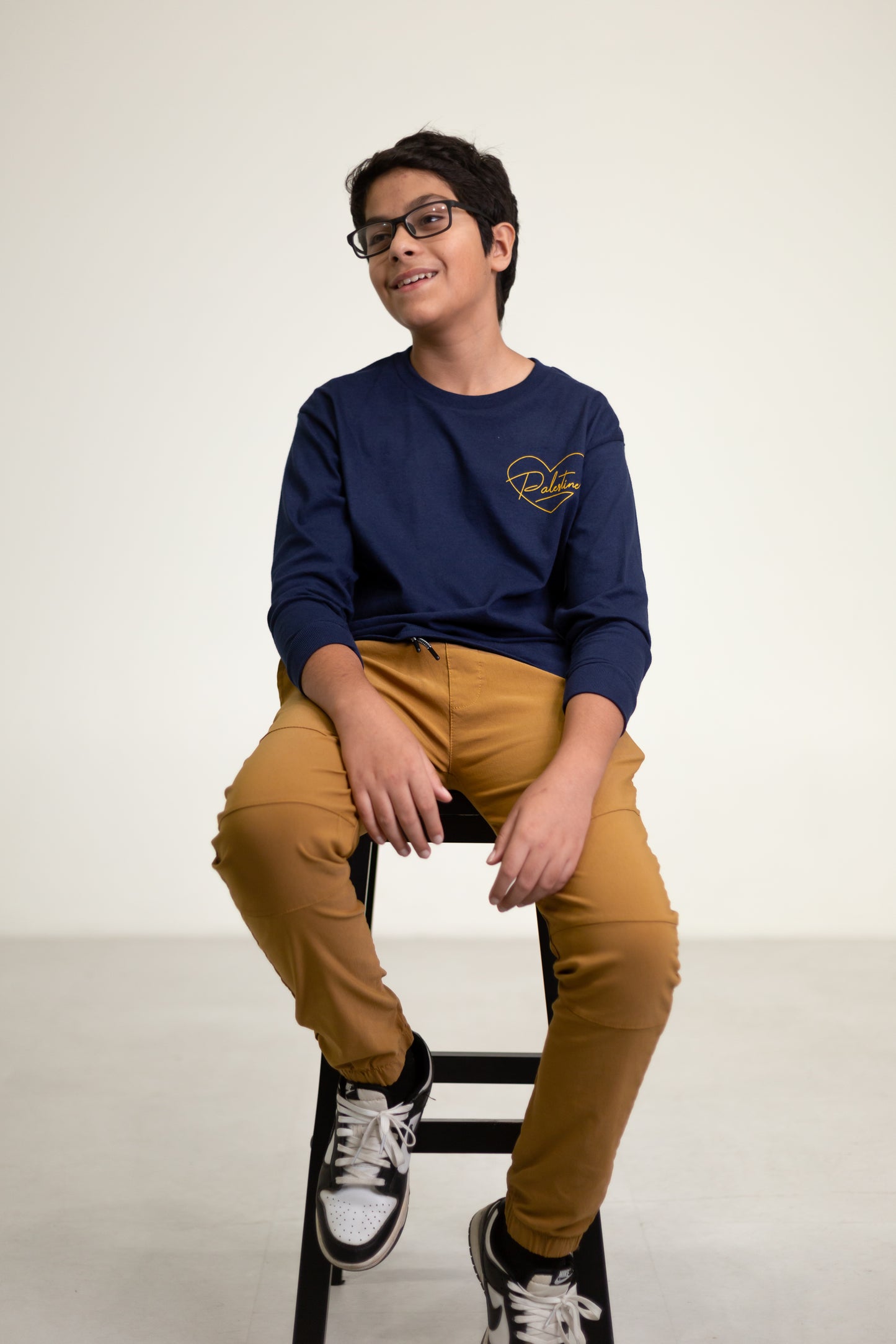 Youth Palestine Heart Long Sleeve