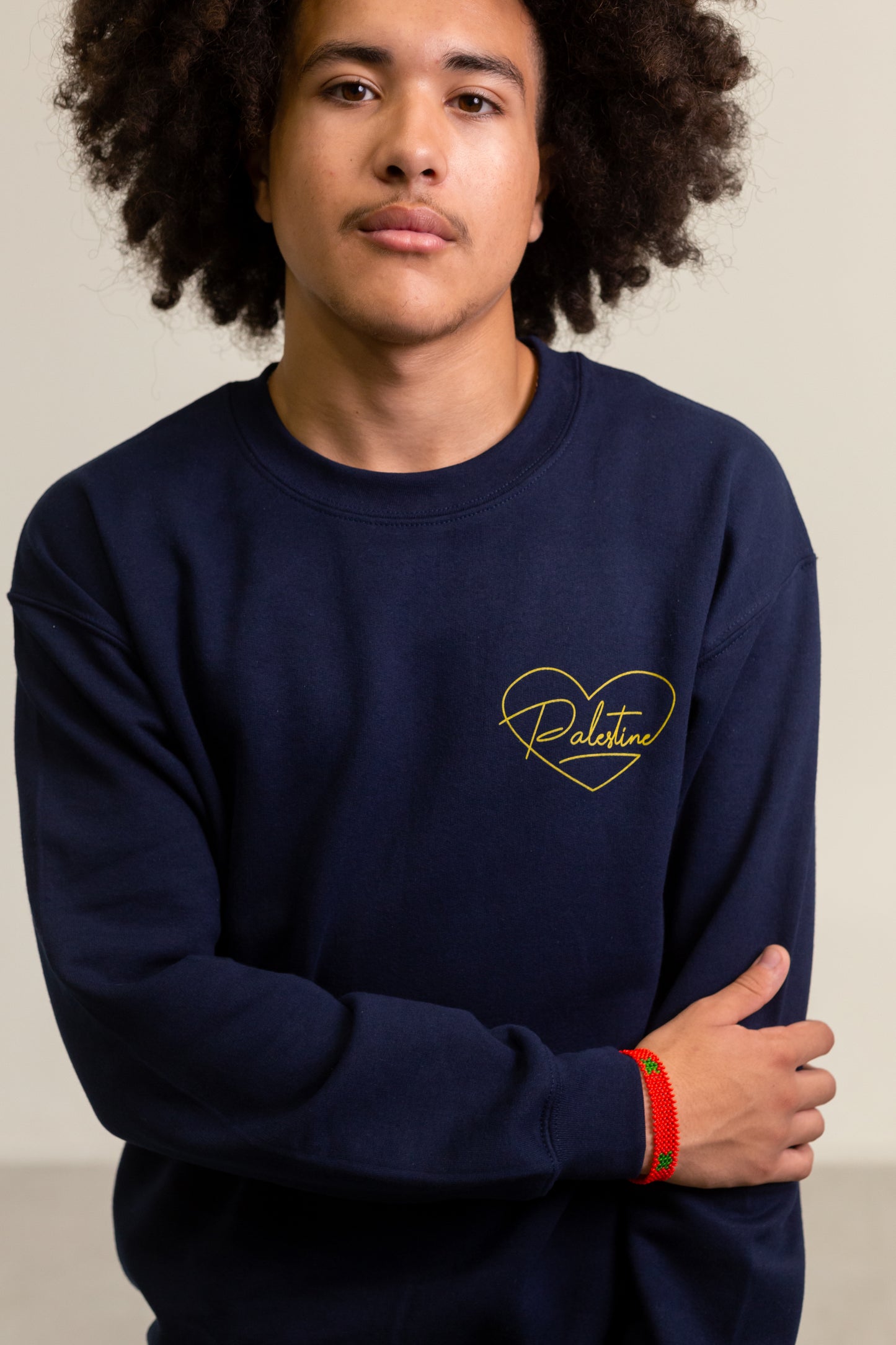 Palestine Heart Crewneck