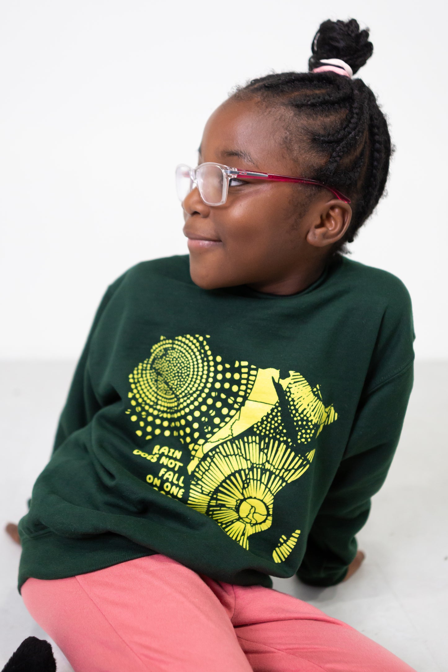 Youth Africa Map Crewneck