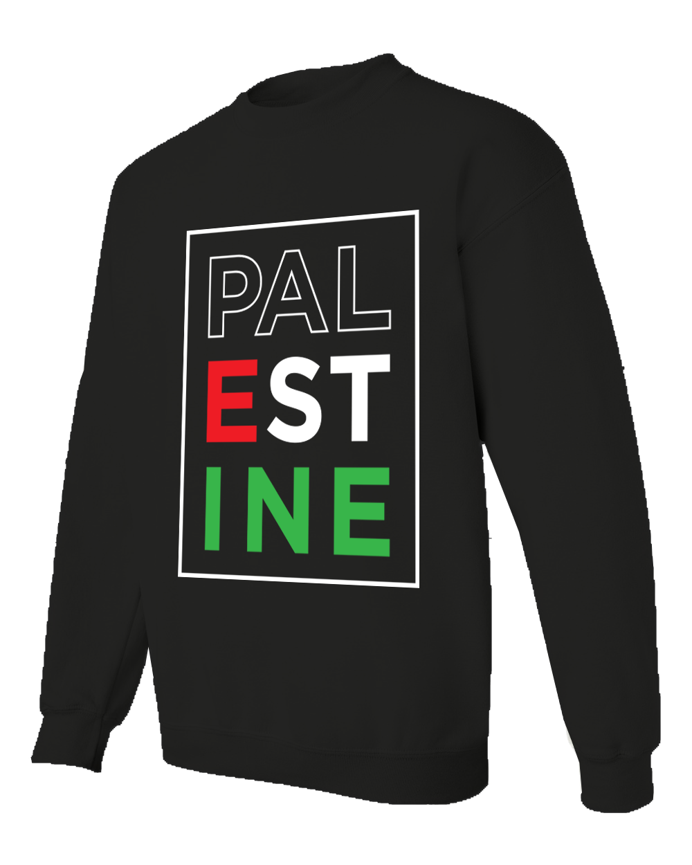 Palestine Text Crewneck