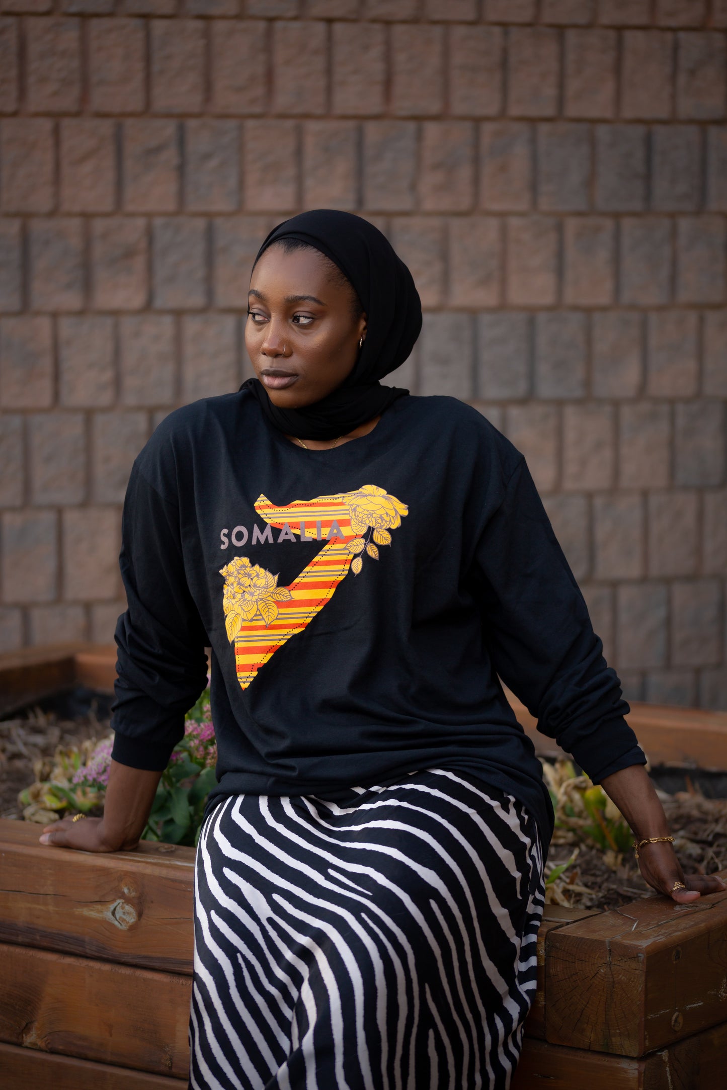 Somalia Map Long Sleeve