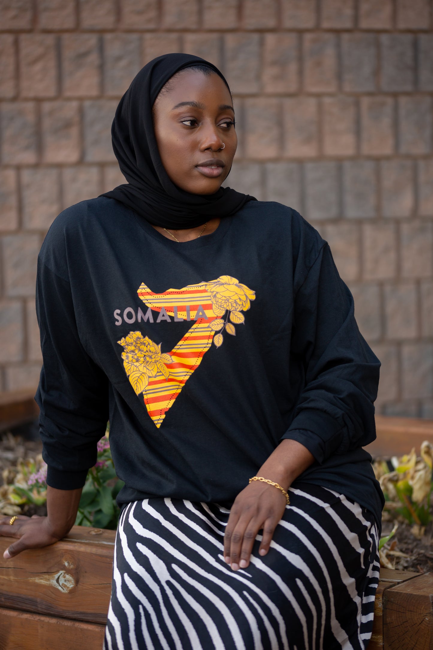 Somalia Map Long Sleeve