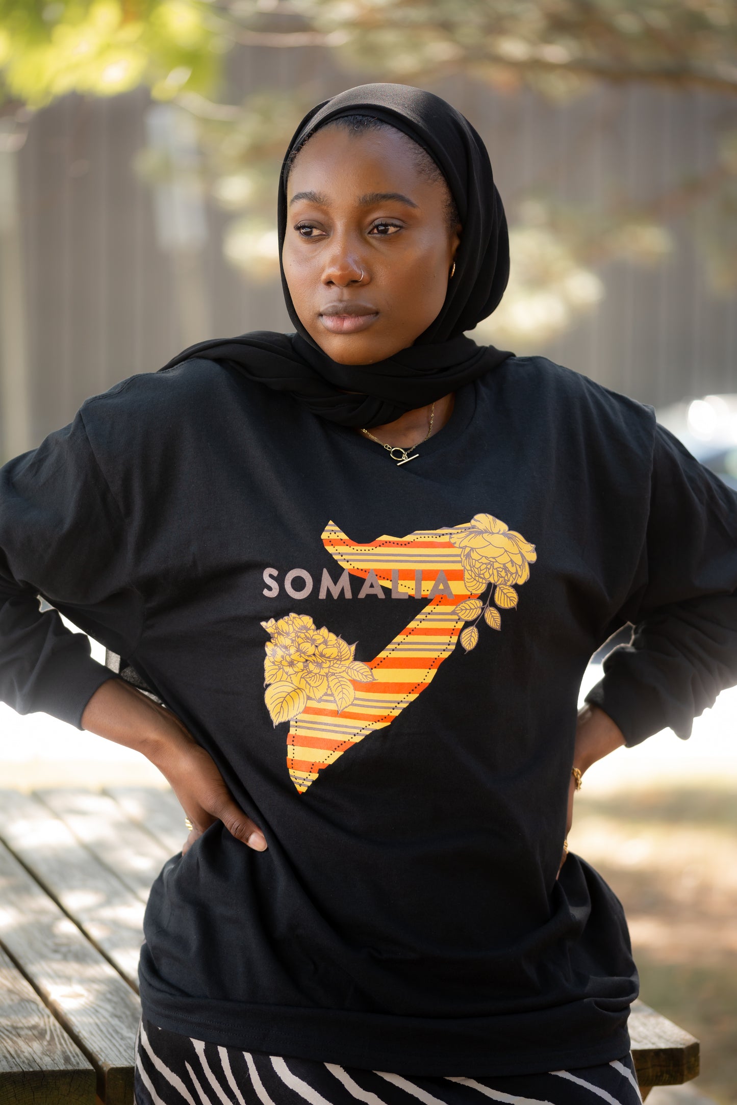 Somalia Map Long Sleeve