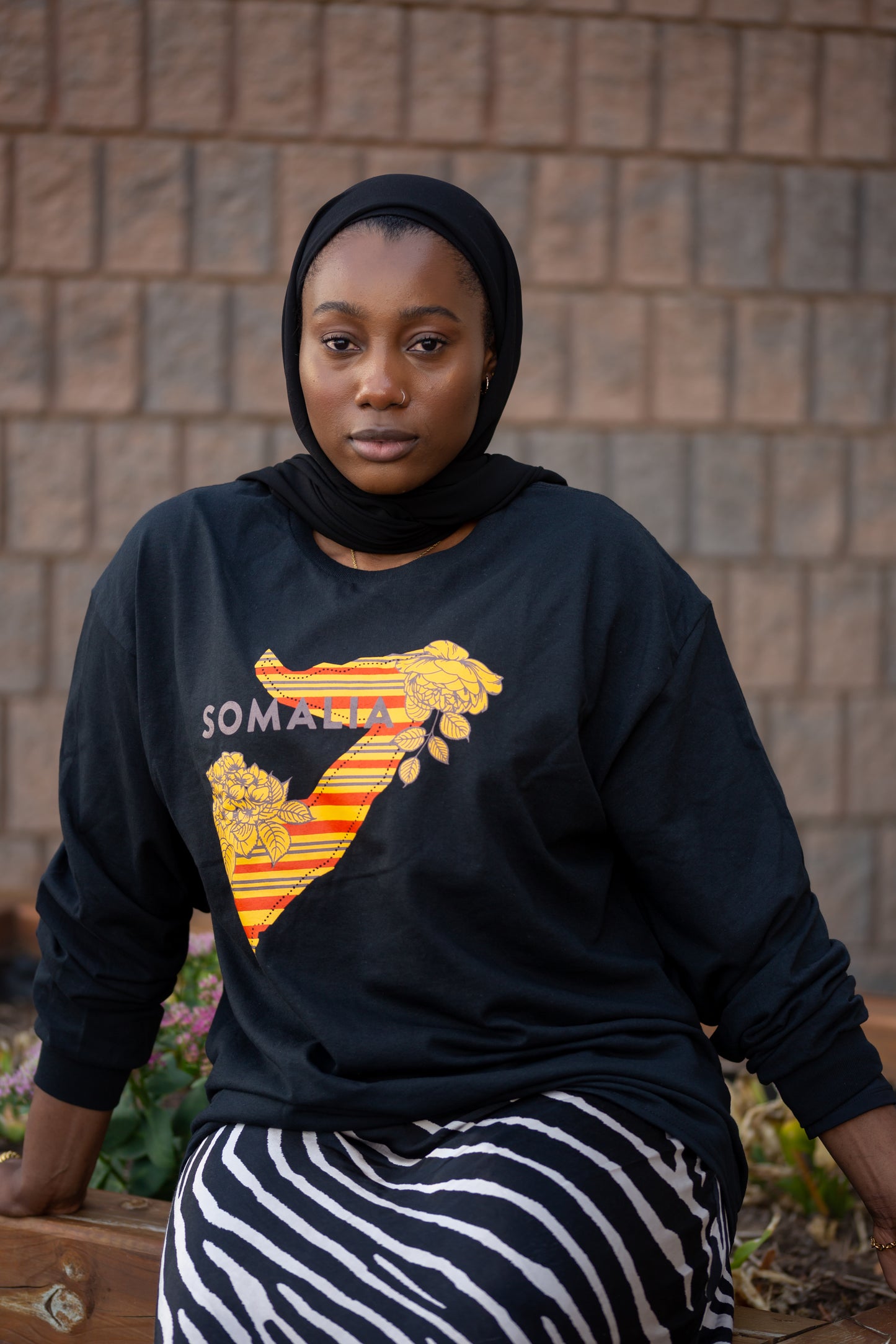 Somalia Map Long Sleeve