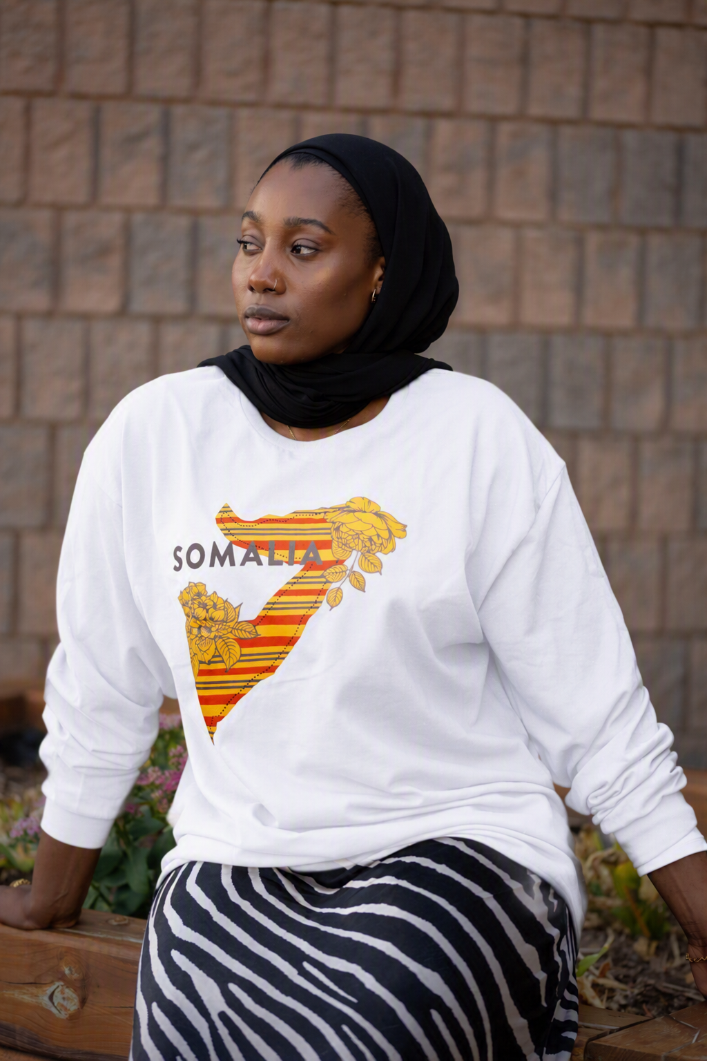 Somalia Map Long Sleeve