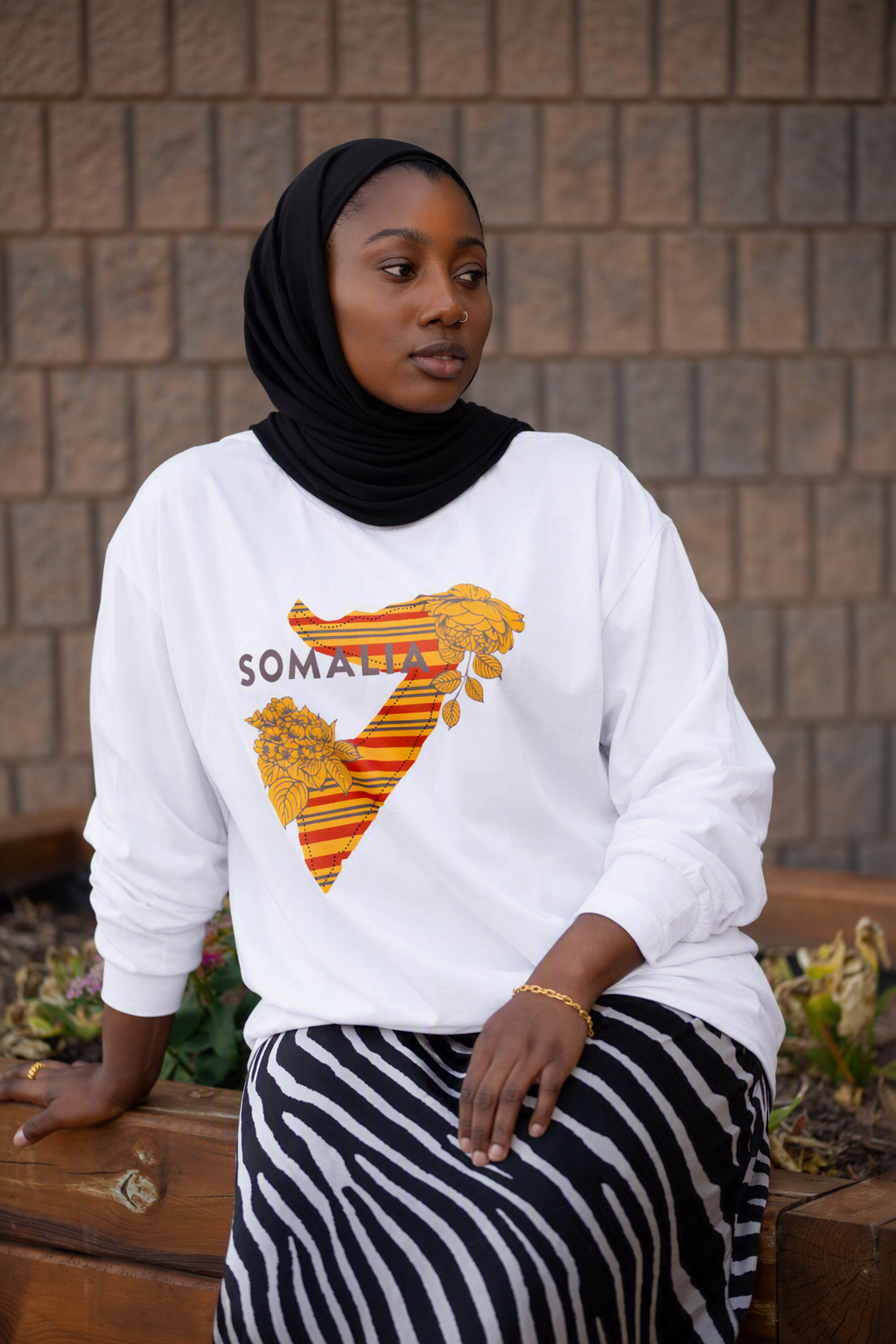 Somalia Map Long Sleeve