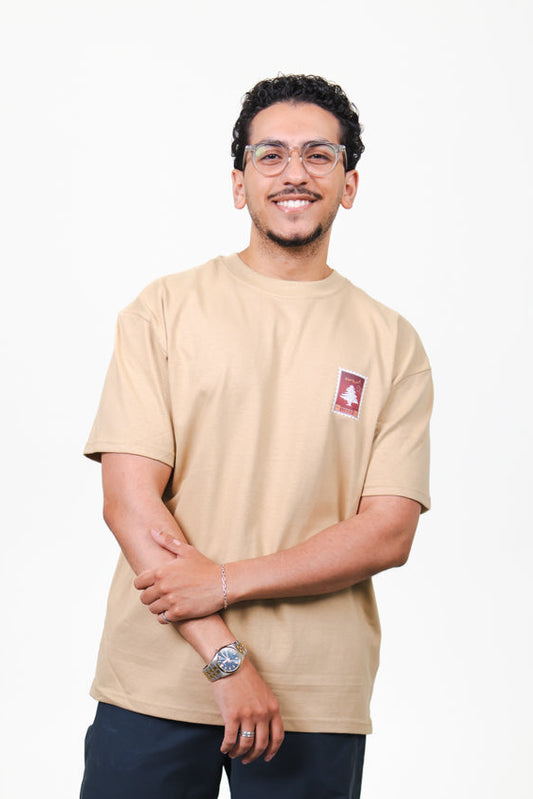 Lebanon Cedar Tan T-Shirt