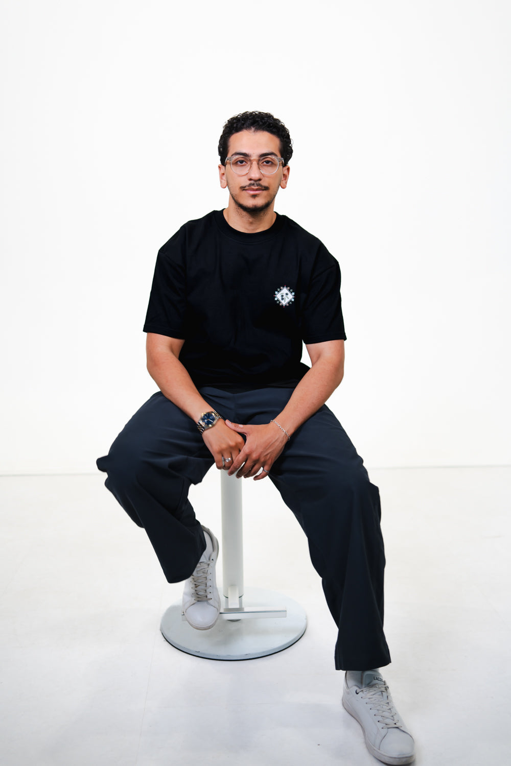 Palestine Pin Black T-Shirt