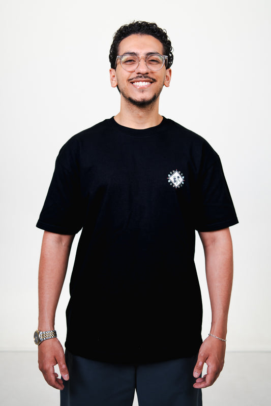 Palestine Pin Black T-Shirt