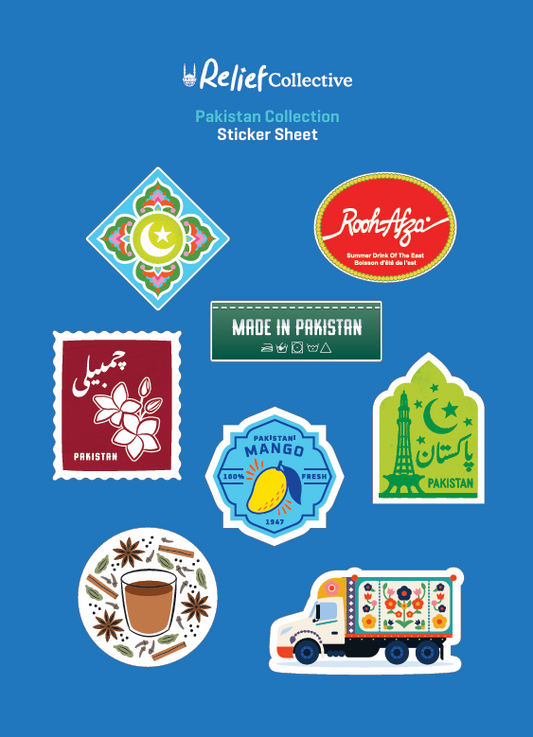 Pakistan Sticker Sheet