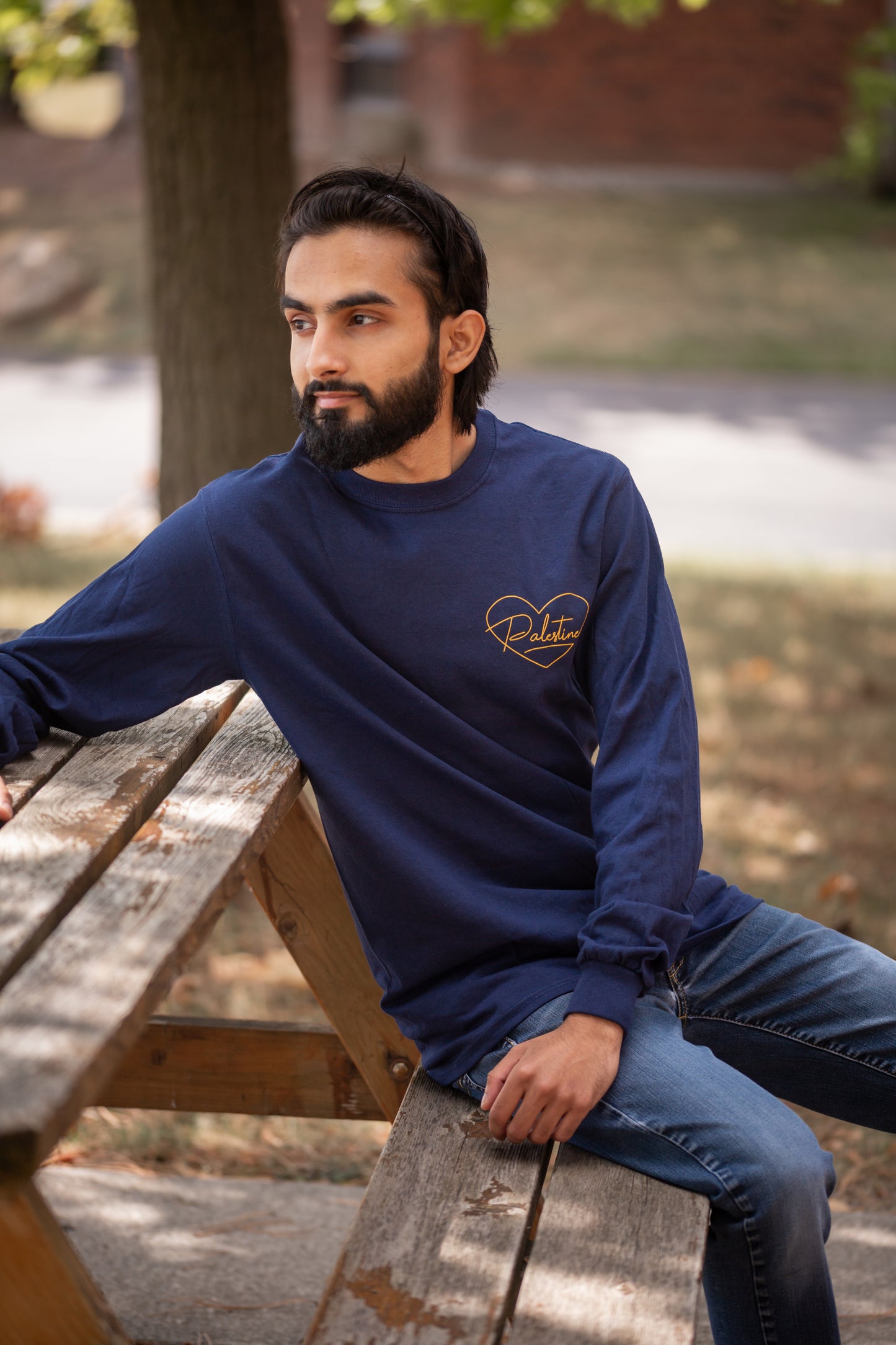 Palestine Heart Long Sleeve